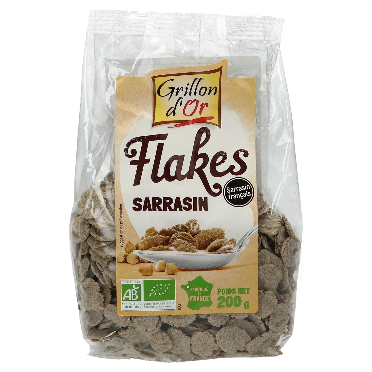 Flakes de Trigo Sarraceno Eco Grillon d'Or 200g