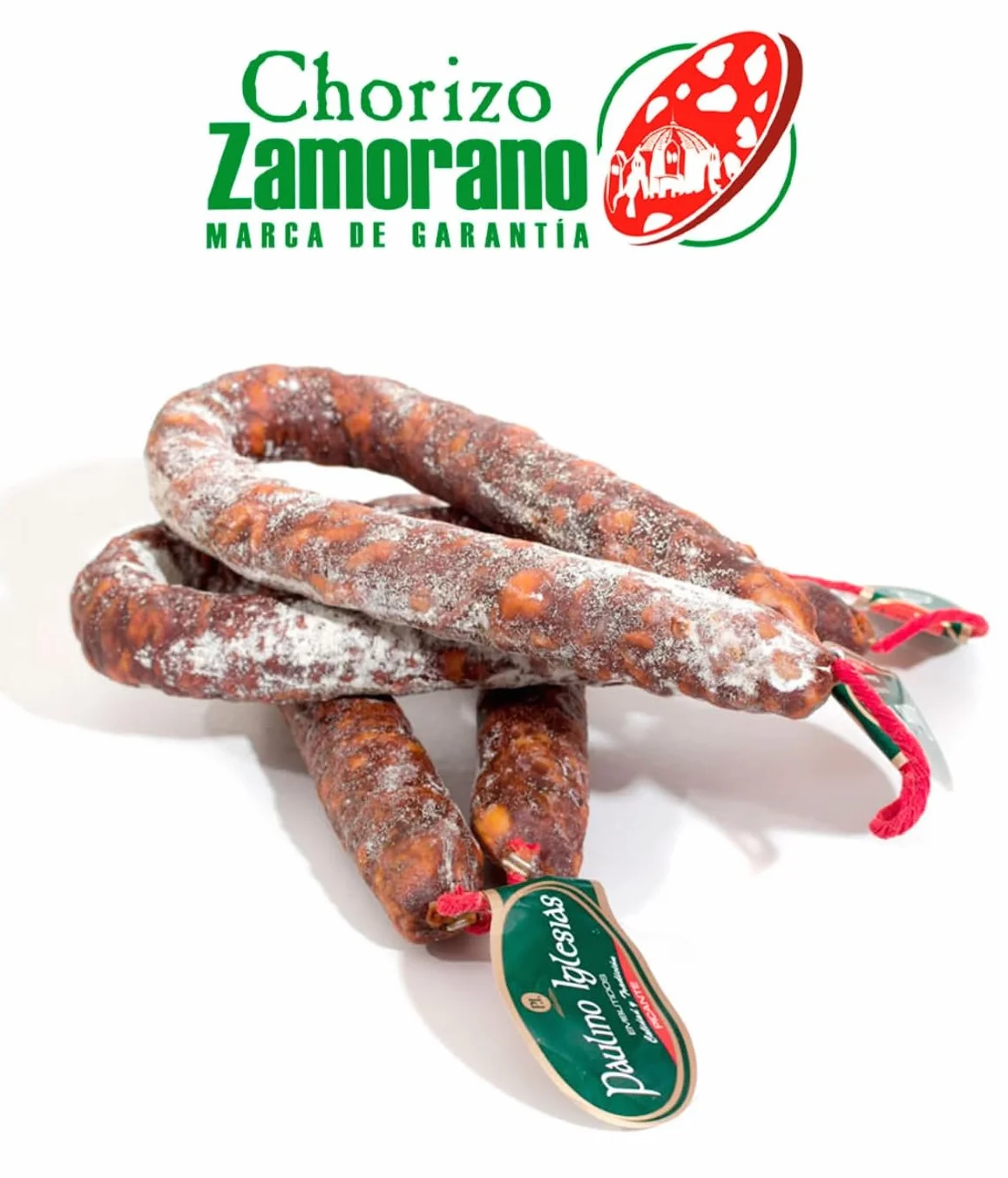 Salchichón Sarta Extra de Zamora. Salchichón Sarta de 500 grs. Picoteo salado ideal para compartir con familia/amigos. Salchichón casero. Producto artesano. Salchichón 100% Natural. Embutidos Paulino.