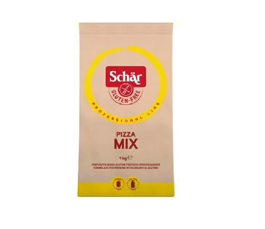 Schar Farina Pizza Mix Harina sin gluten Mezcla de pizza para pizza sin gluten 1 kg