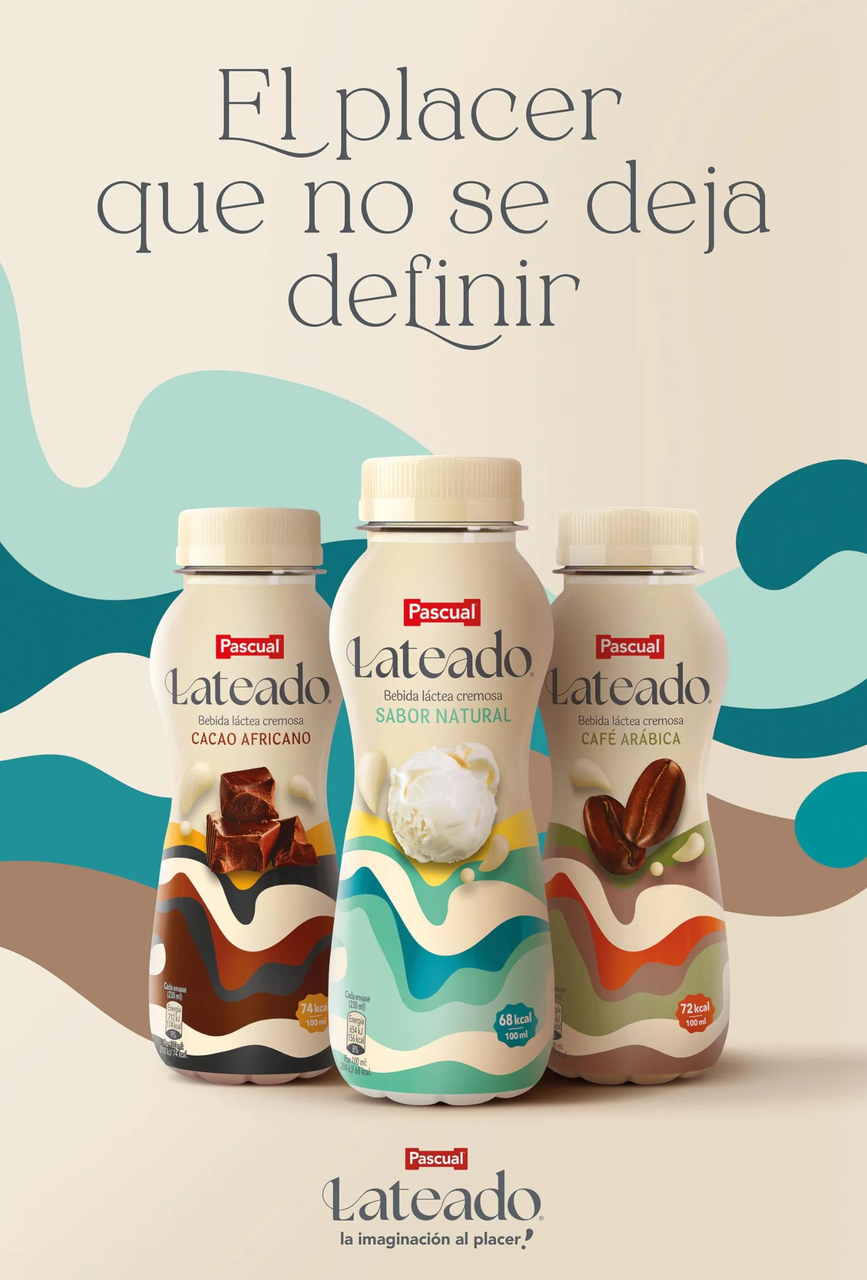 Pascual Lateado Batido Sabor Café Arábica Bebida Láctea Cremosa Caja 12 Briks 230 ml