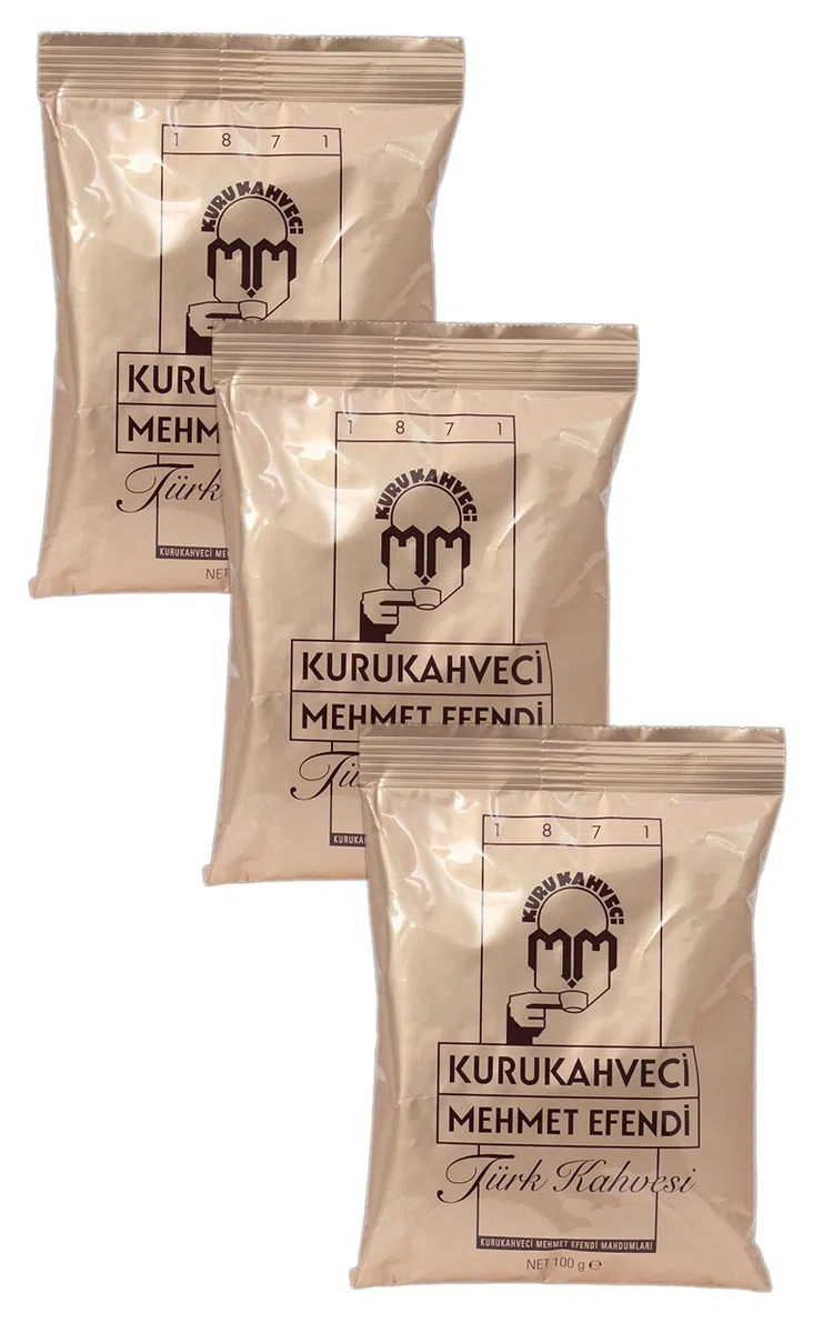 Mehmet Efendi Café Molido Turco 100g (3 PAQUETES)