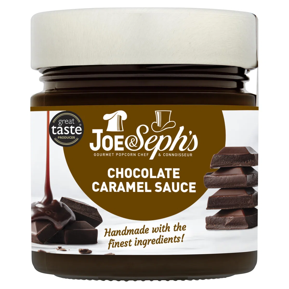 Joe & Sephs Joe & Seph De Chocolate De Salsa De Caramelo 230g