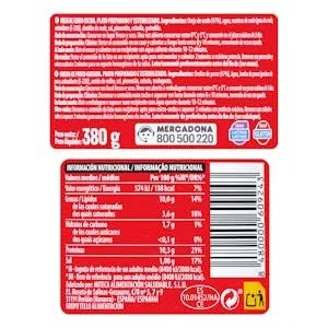 Oreja guisada Hacendado Lata 380 g Pack 2