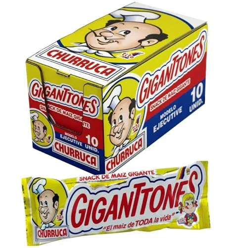Snack de maiz gigante pack de 10 unidades Modelo EXECUTIVE