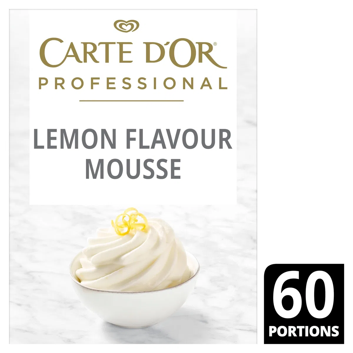 Mousse de Limón- Carte D´Or- 60 raciones- 3 bolsas de 200 gramos