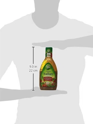 Wish Bone House Vendaje italiano, paquete de 2, botellas de 15 onzas