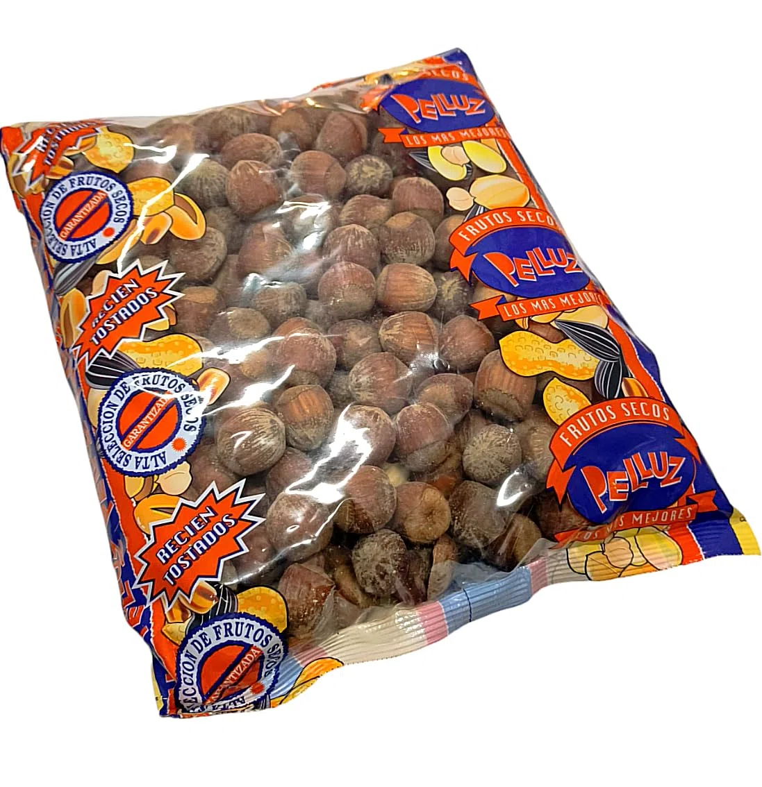Avellanas Tostadas con Cáscara 1 Kg - Avellana cascara- Marca Pelluz