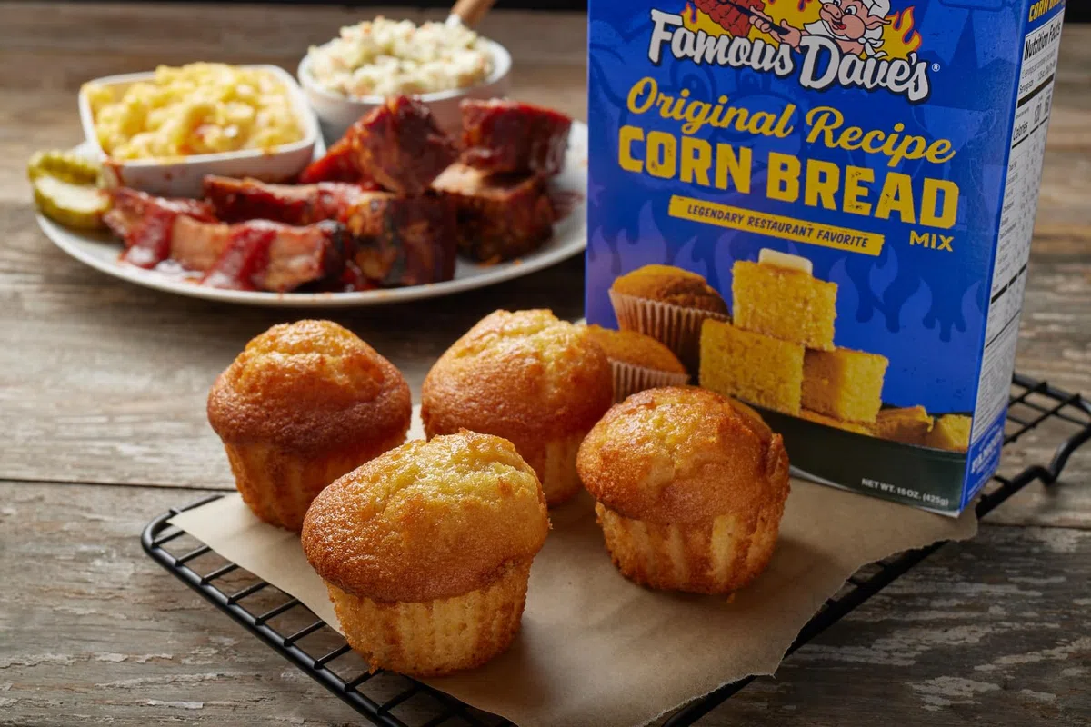 Famous Daves Corn Bread Mix Pack of 2