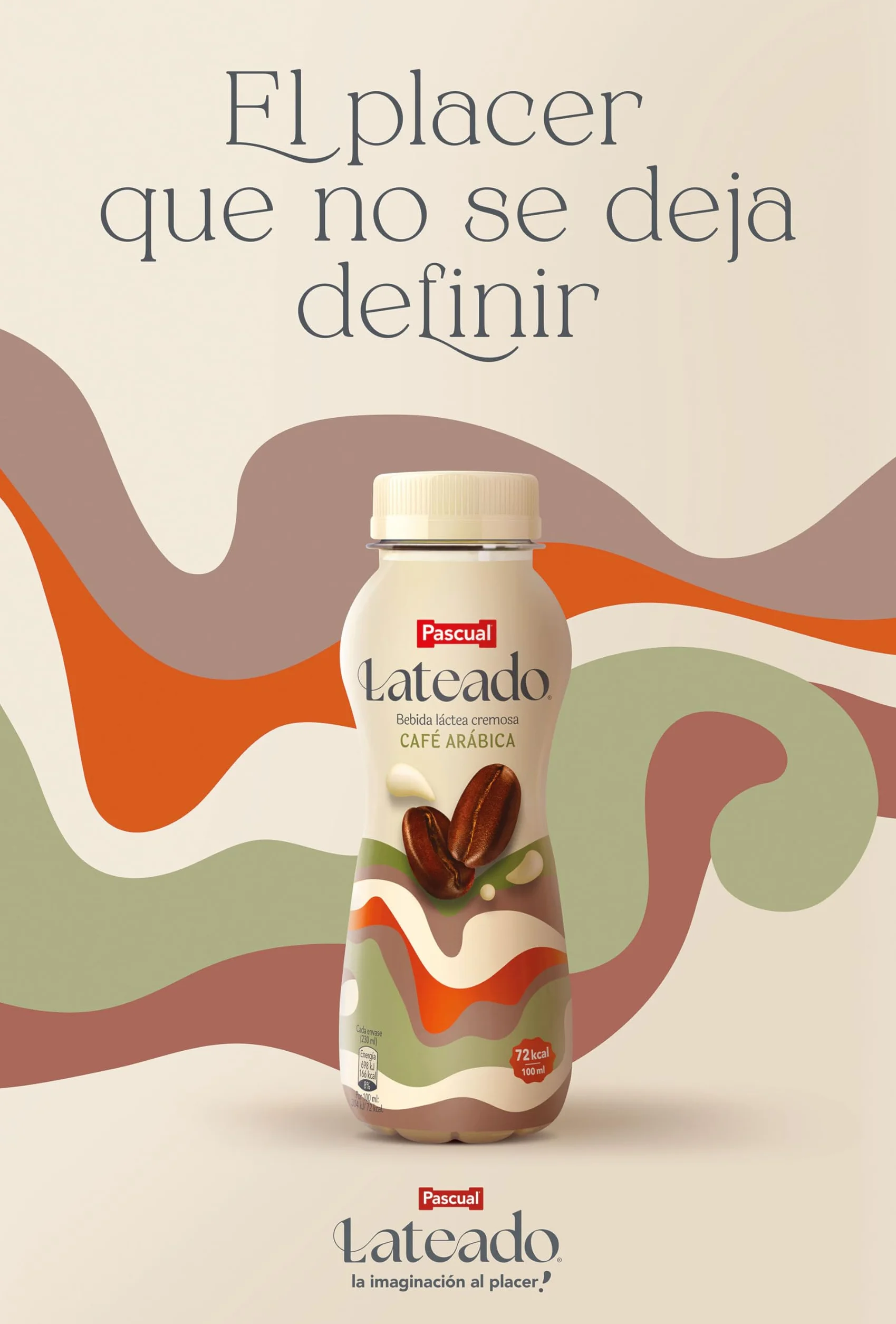 Pascual Lateado Batido Sabor Café Arábica Bebida Láctea Cremosa Caja 12 Briks 230 ml