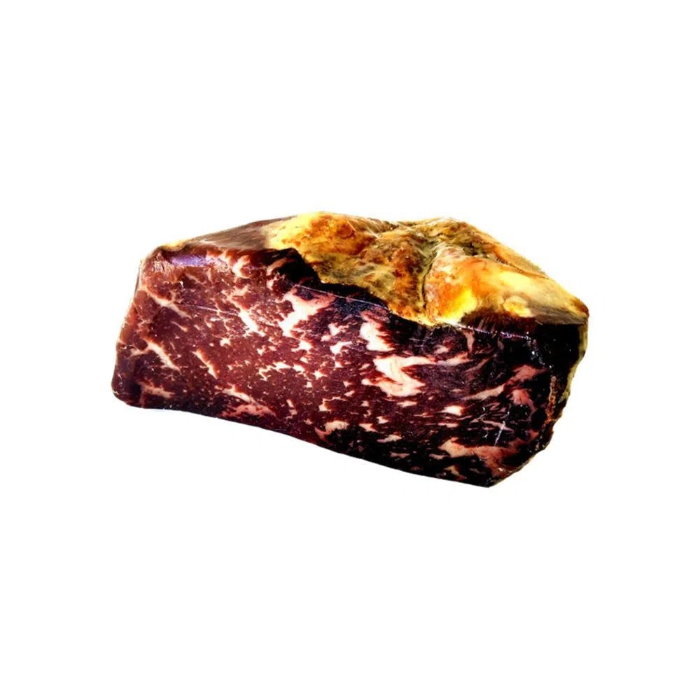 Embutidos Ezequiel Cecina de León IGP Halal taco 700 g. Cecina de vaca ahumada en leña de roble. 100% Halal