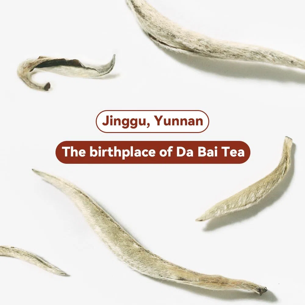 LWXLJMJZC-Té Blanco Aguja de Plata Bai Hao Yin Zhen Sliver Needle Té Chino 80g