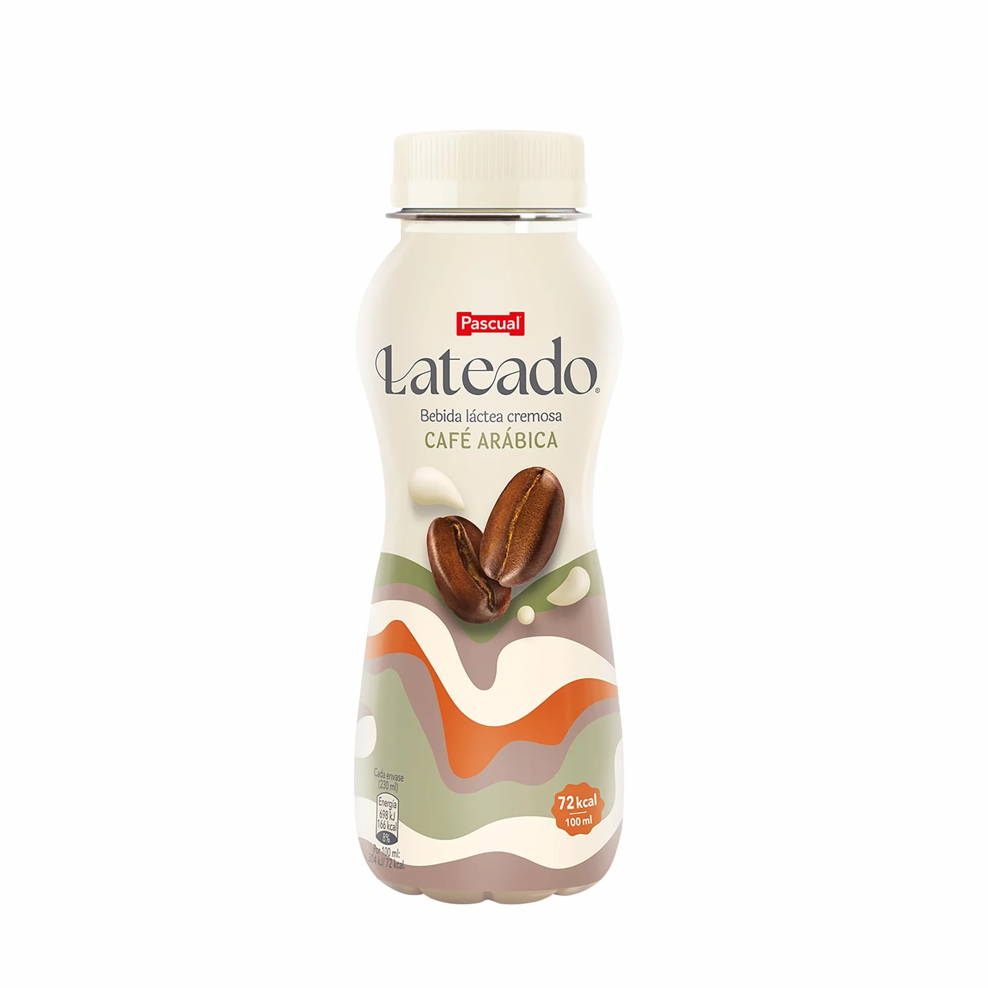 Pascual Lateado Batido Sabor Café Arábica Bebida Láctea Cremosa Caja 12 Briks 230 ml