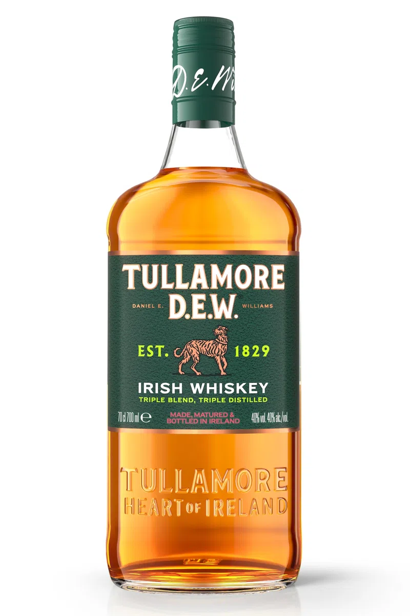 Tullamore DEW Whiskey Irlandés Triple mezcla, 1l