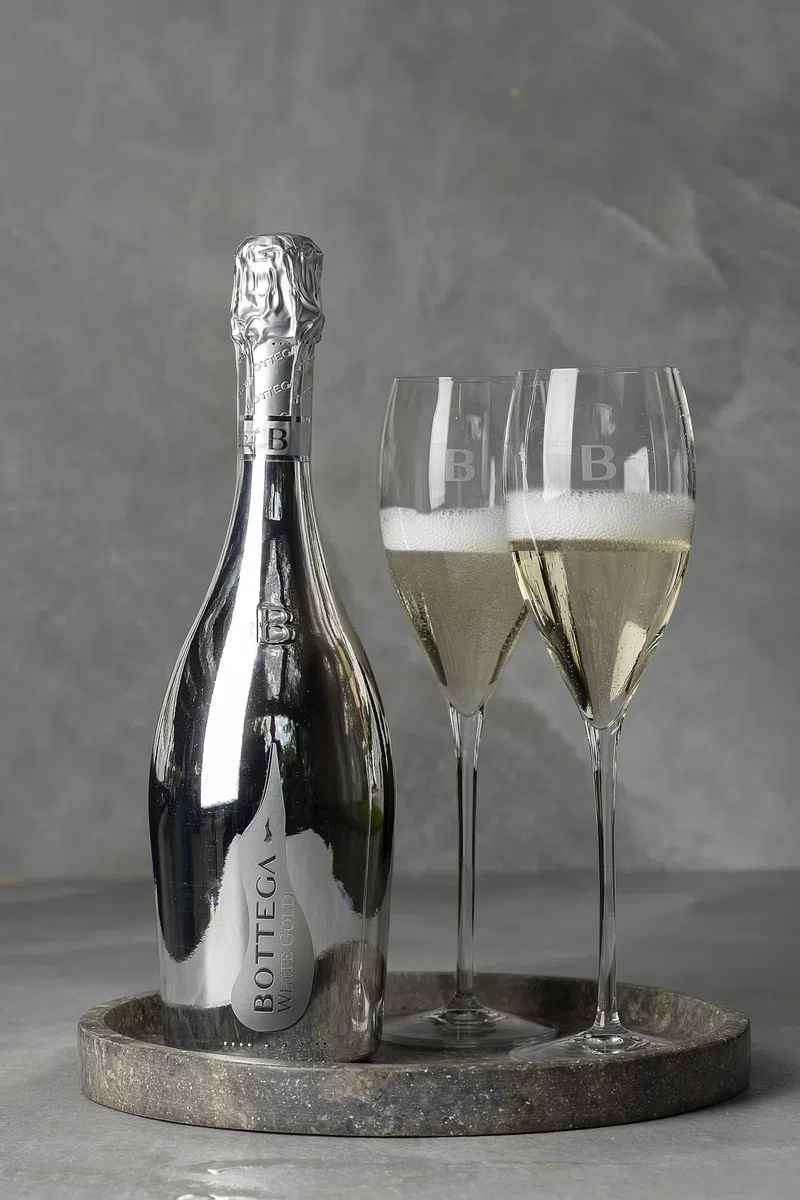 Bottega Bottega WHITE GOLD Spumante Venezia DOC Brut 11% Vol. 0,75l - 750 ml