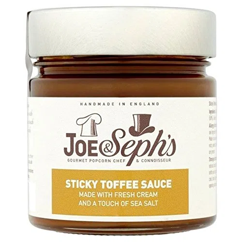 Joe & Sephs Joe & Seph De Salsa De Caramelo Pegajoso 230g