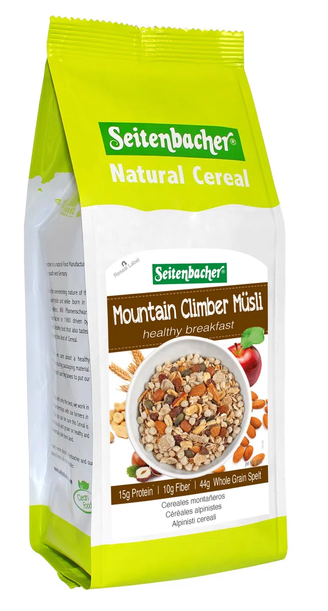Seitenbacher Muesli Cereal #4 – Mountain Climber - 100% Natural