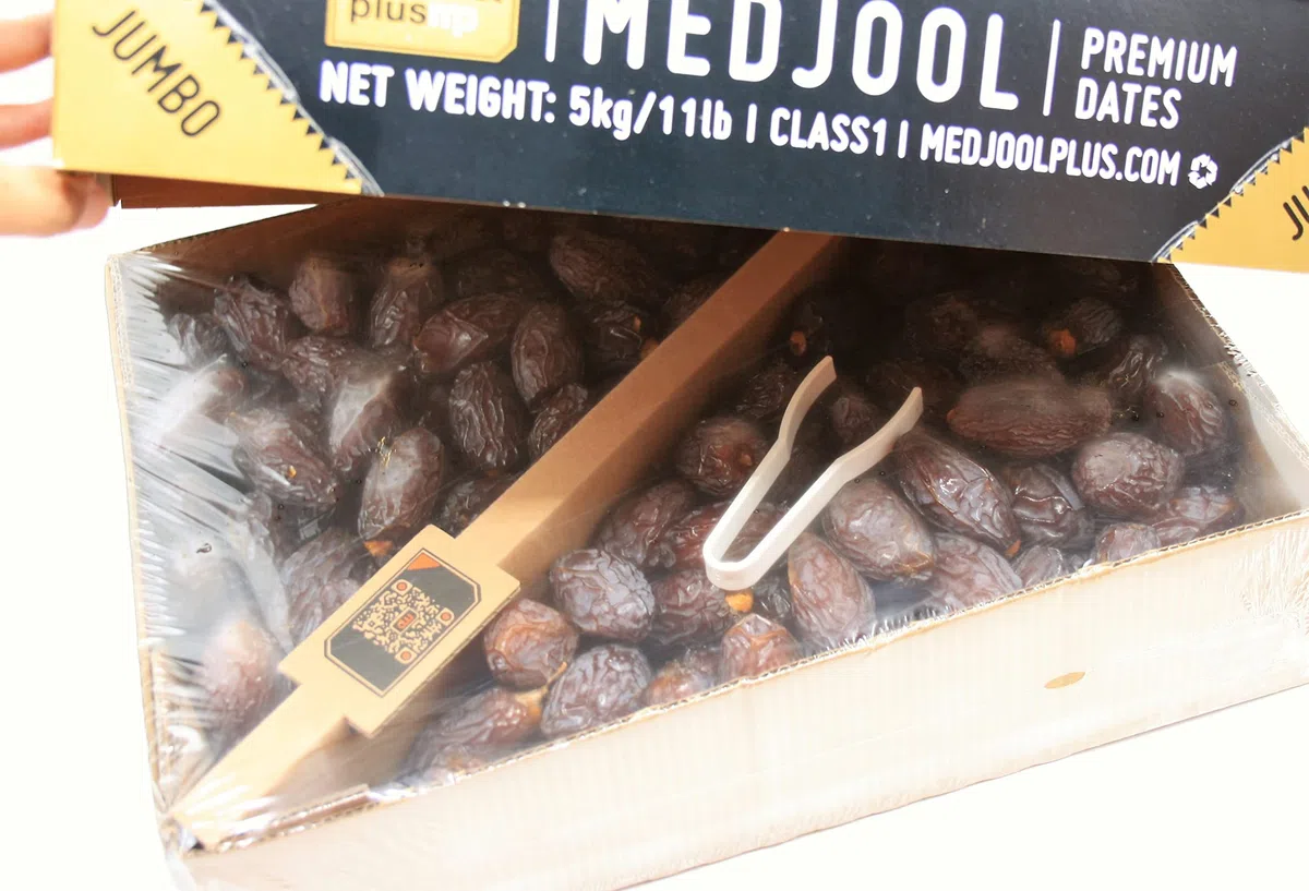 Mercado del Paraíso ➤ Dátiles Medjool Premium Jumbo 5Kg ➤ Dátiles Medjool naturales, con hueso, sin azúcares añadidos.
