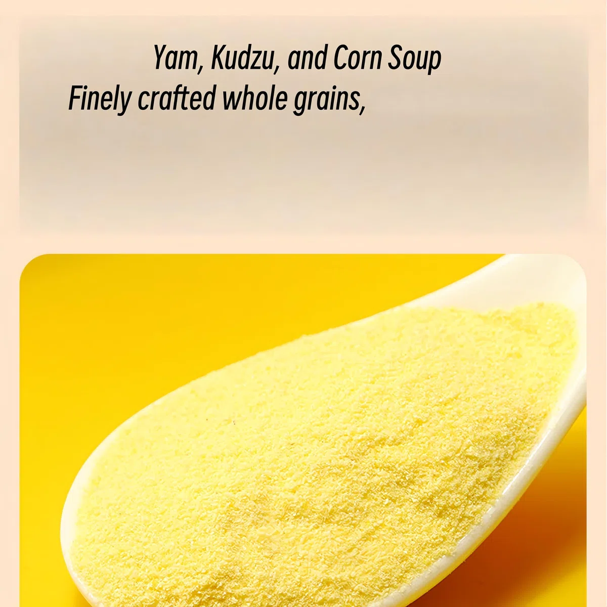 TraiHuyan-Poudre pour maïs en conserve 500 g (1 boîte) — Spécialité chinoise: Poudre d’igname, maïs et de Pueraria — Gachas de avena para petit-déjeuner prêt à consommer
