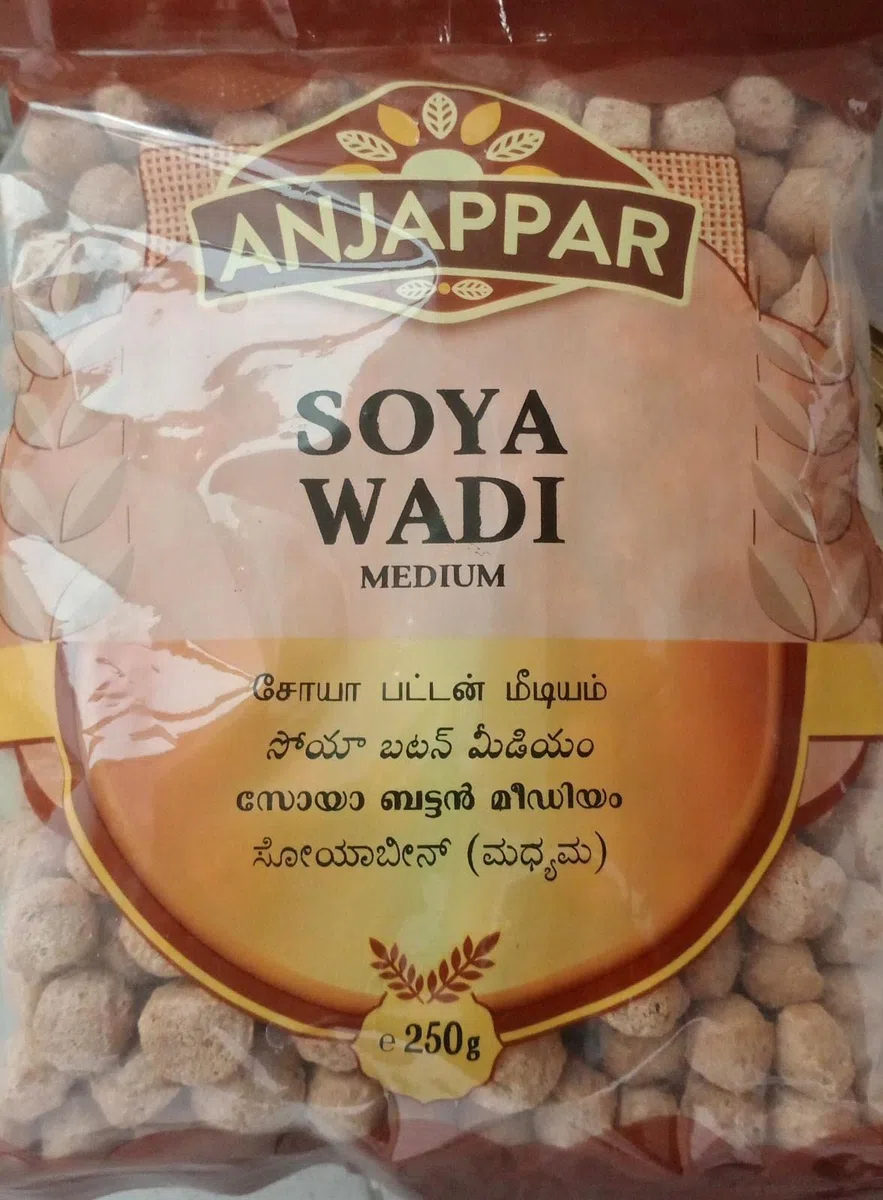 Anjappar Soya Wadi Medium (Soya Chunks) 250g