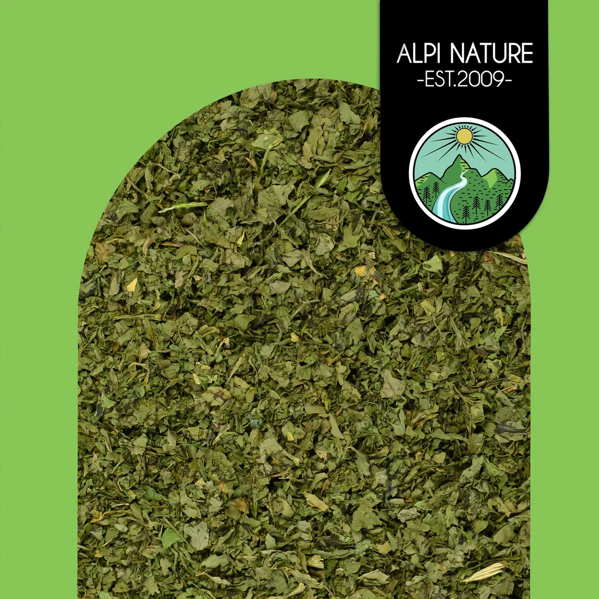 Alpi Nature Cilantro Hojas Orgánicas 100g, Hojas de Cilantro Orgánico Secas y Cortadas para Cocinar