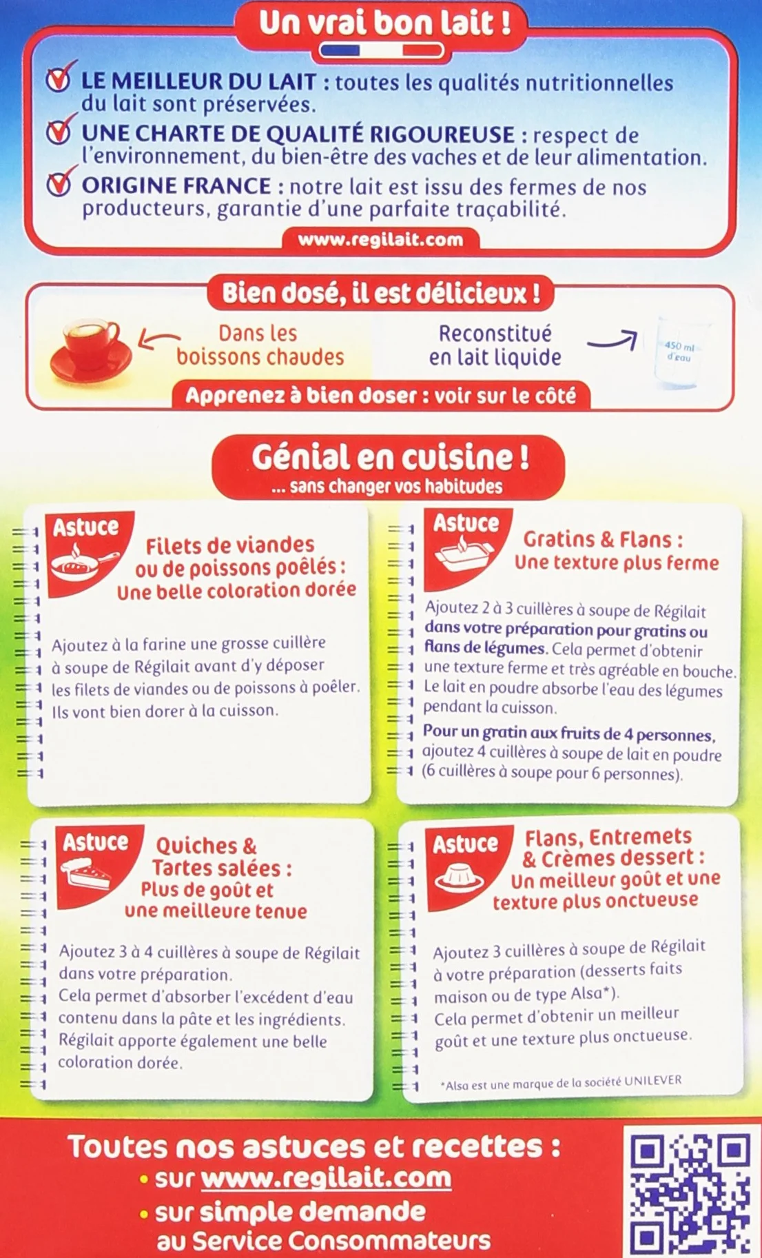 Regilait Leche en polvo entera 300 g