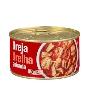 Oreja guisada Hacendado Lata 380 g Pack 2
