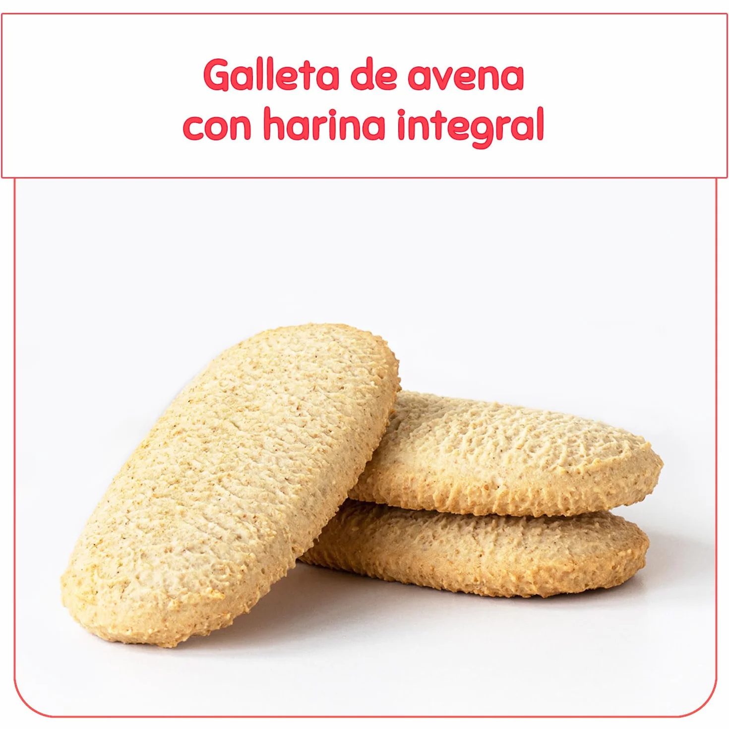 FLEUR ALPINE Baby Galletas para Gachas de Desayuno Suaves o Refrigerio Diurno | 12x2 Bocadillos de Avena Orgánica | Galletas Nutritivas y Fáciles de Comer Integrales | 9 Meses