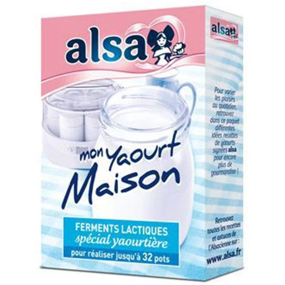 Alsa Evaporado Mi yogur casero Preparación 8 g
