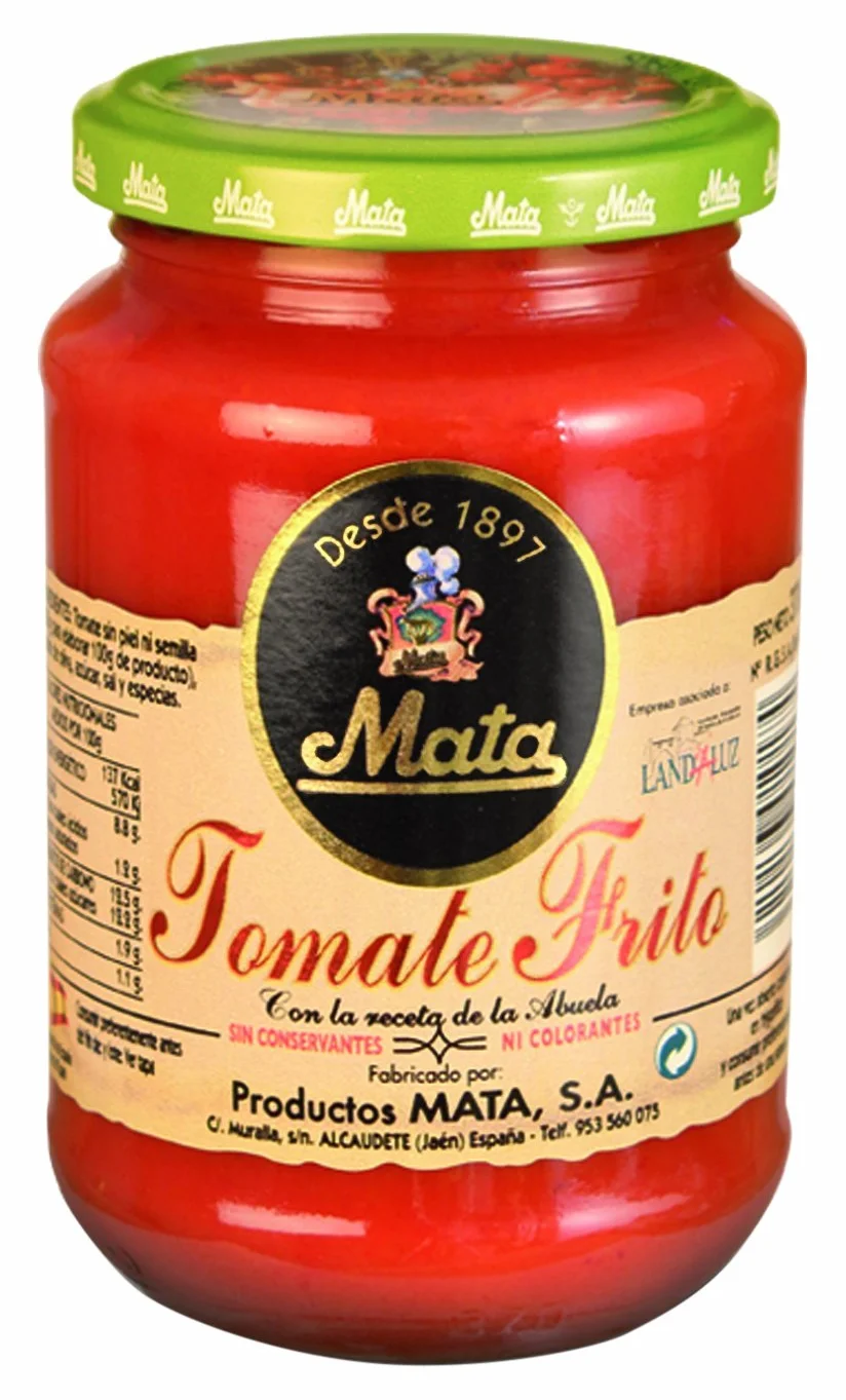 Mata - Salsa de tomate frito con aceite de oliva