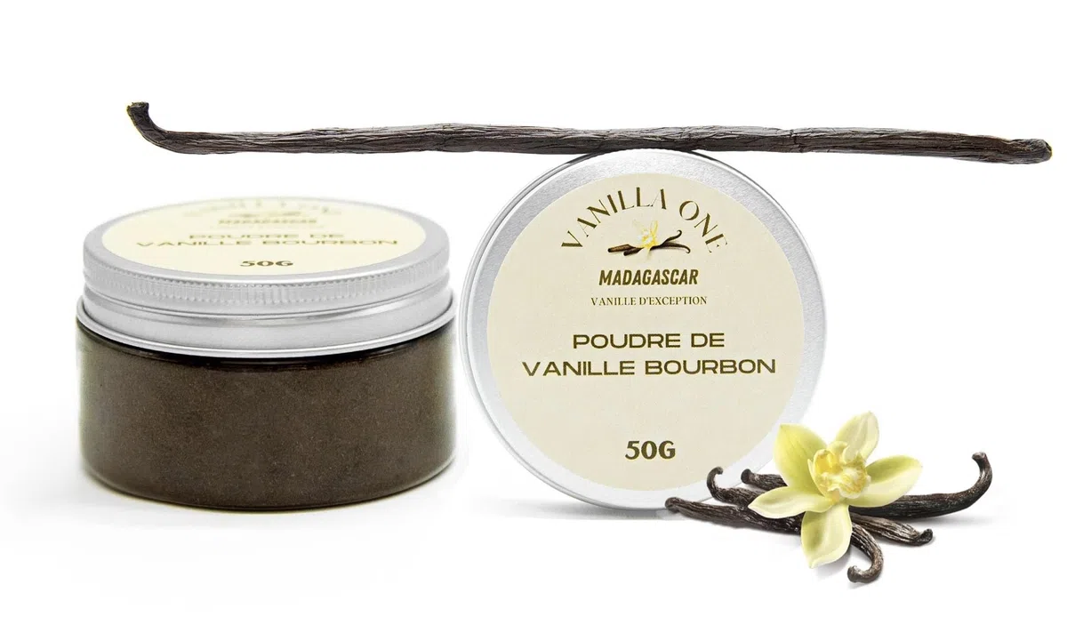 Polvo de vainilla bourbon de vainas enteras 50g Premium Quality (50)