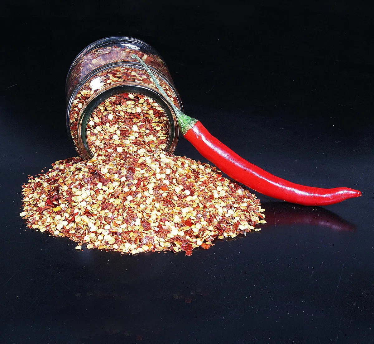 Minotaur Spices | Chili molido grueso | Copos de chile | 2 x 500 g (1 Kg) | Escamas, Medio Picante, Chiles