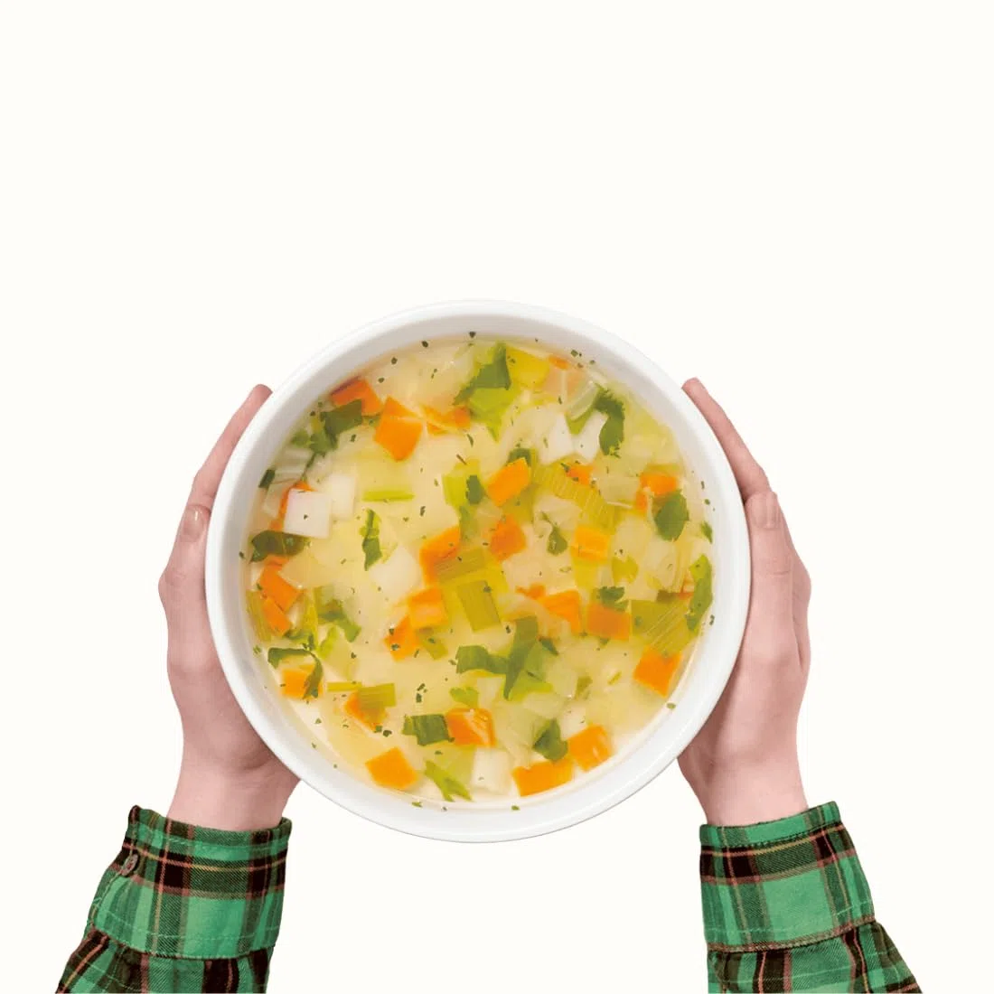 Sopa Juliana Trevijano: 7 bolsas de 100g cada una (700g de verduras deshidratadas). Cada bolsa contiene 8 raciones de sopa mezcla de zanahoria, patata, chirivía, puerro, cebolla, col, apio y perejil.