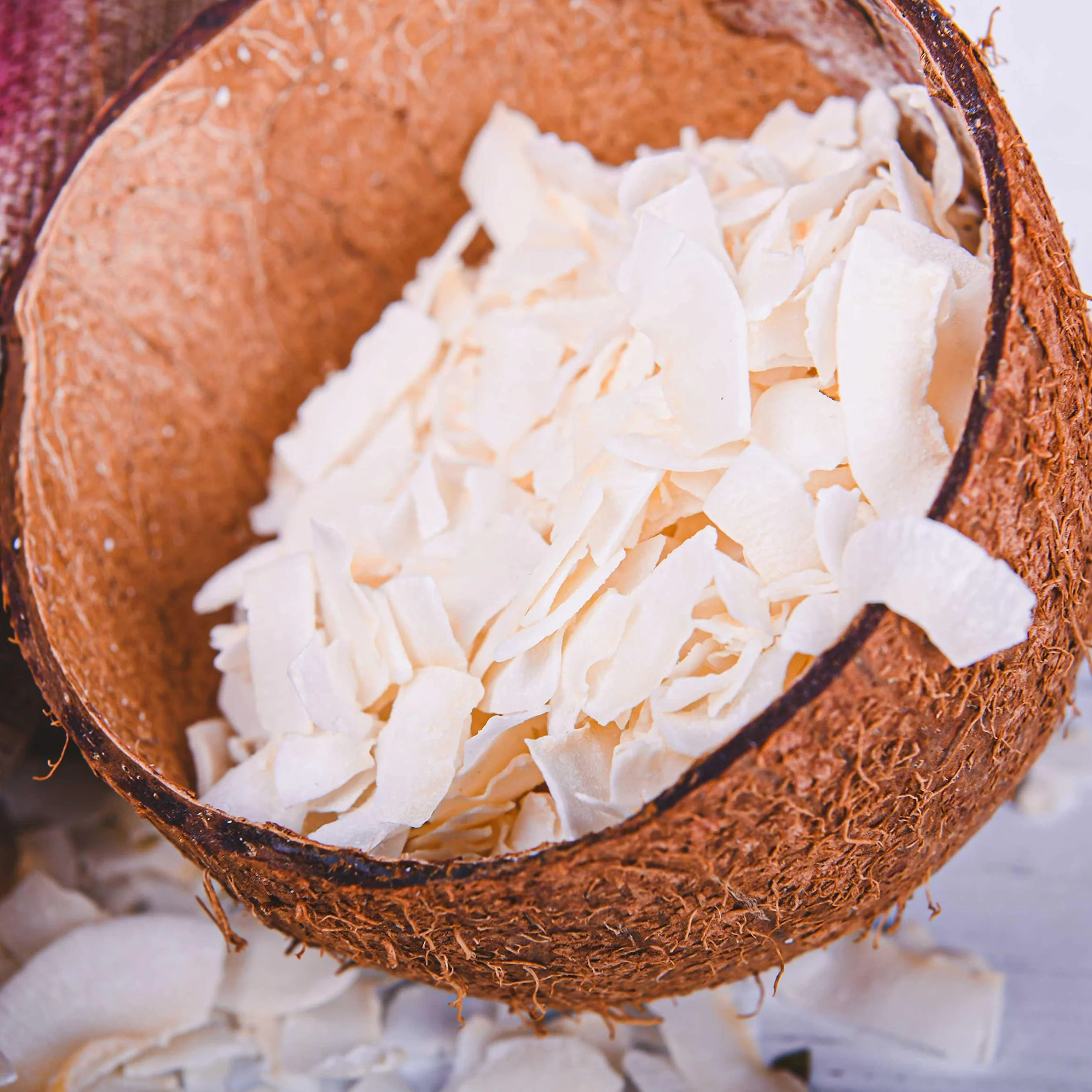 Chips de coco tostado 1 kg | Coco tostado laminado | Sin azúcar | Vegano | Snack saludable