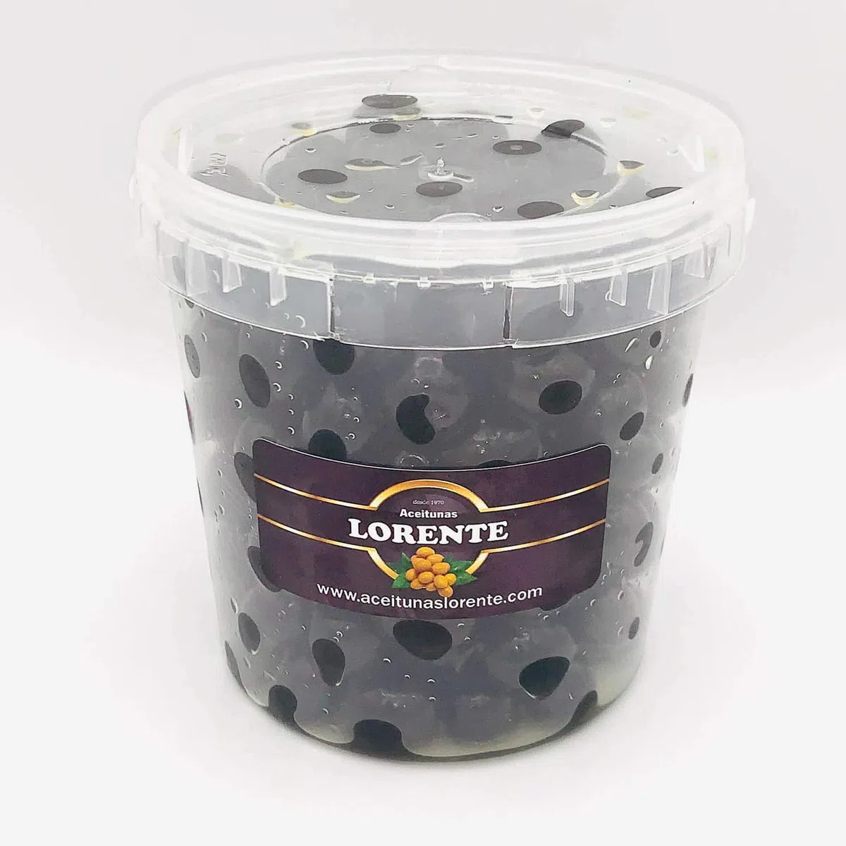 Aceitunas Cacereña Negra con Hueso (1 Kg.)