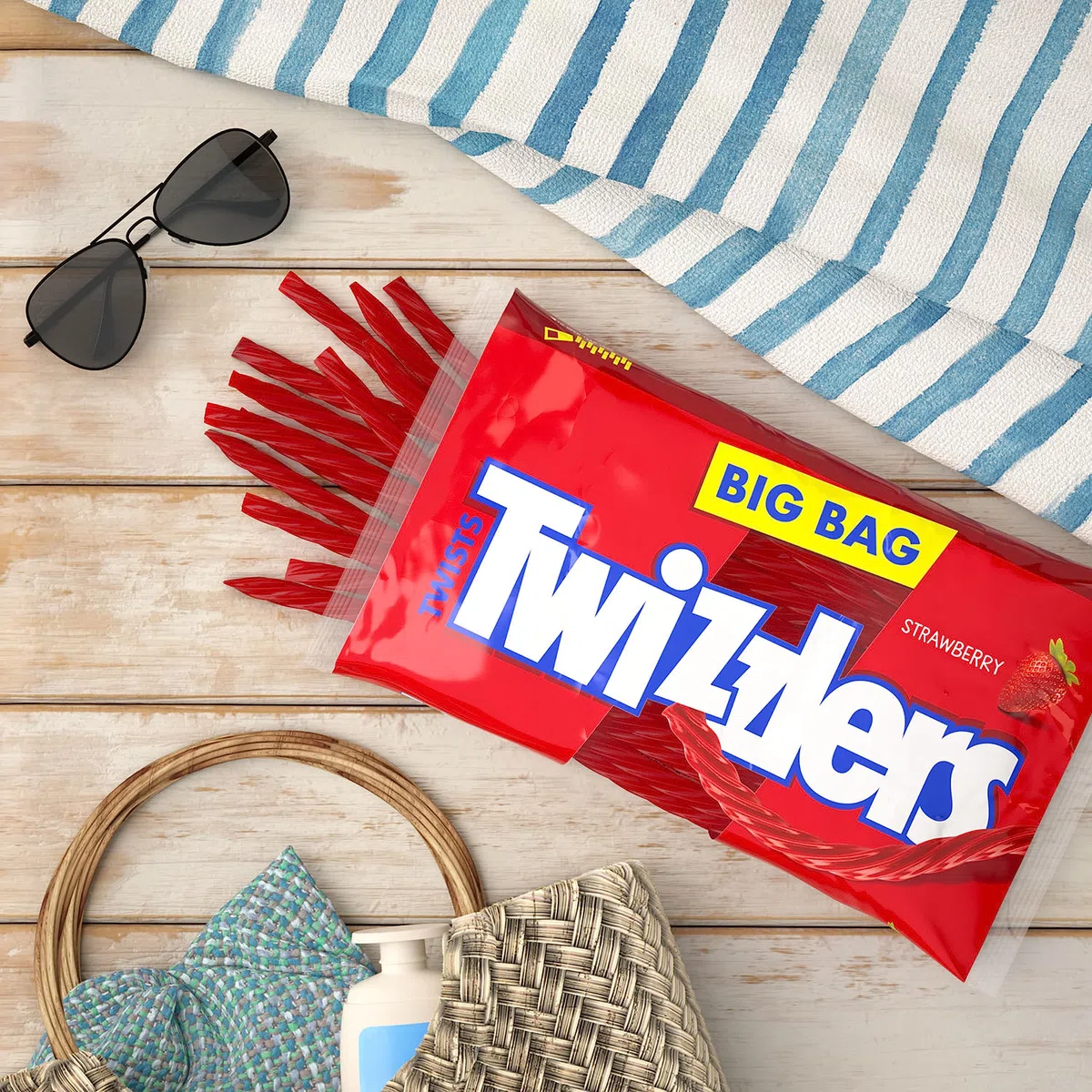 Twizzlers Strawberry Twists Bag, 32-Ounce Bag