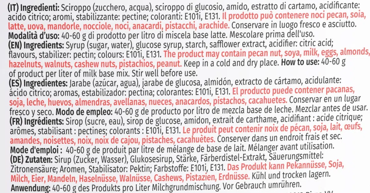 Dolcincasa.com Pasta para Helados con sabor a Menta Verde ideal para Granizados Sin Gluten